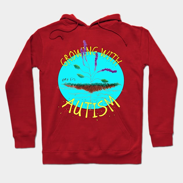 Growing with AUTISM Hoodie by bigbot